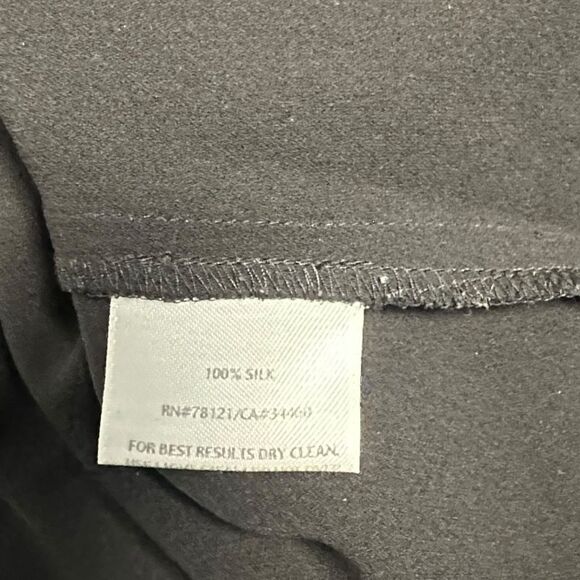 EILEEN FISHER Women’s Charcoal Gray Melanged Viscose Stretch Ponte Pants Size La - Picture 5 of 6